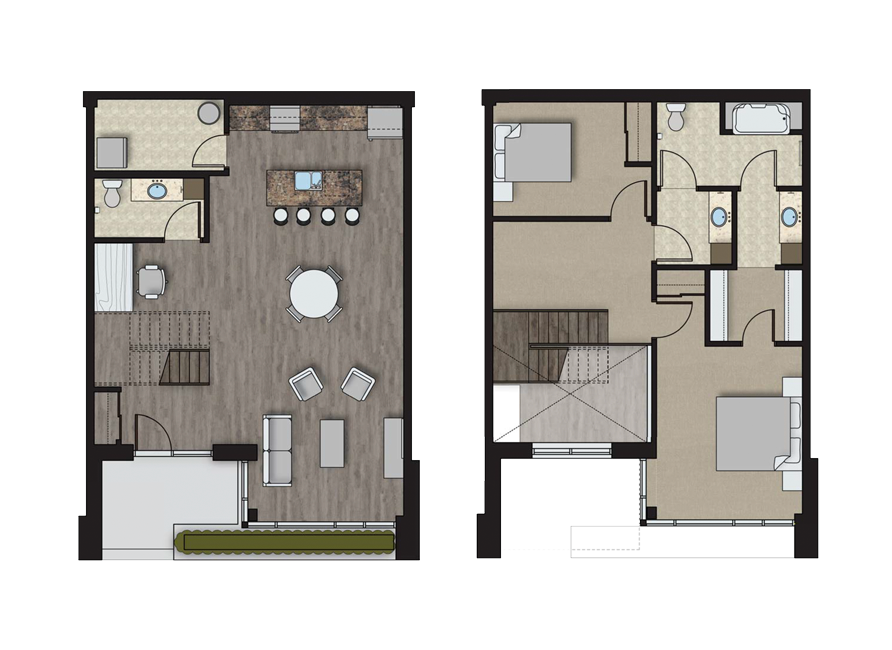 Floorplan for The Bridgeport